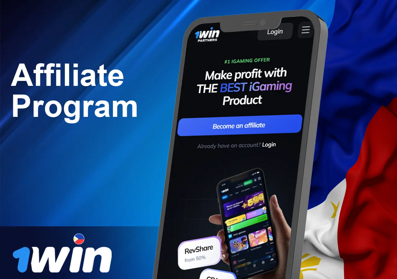 Opportunity to become a 1Win partner