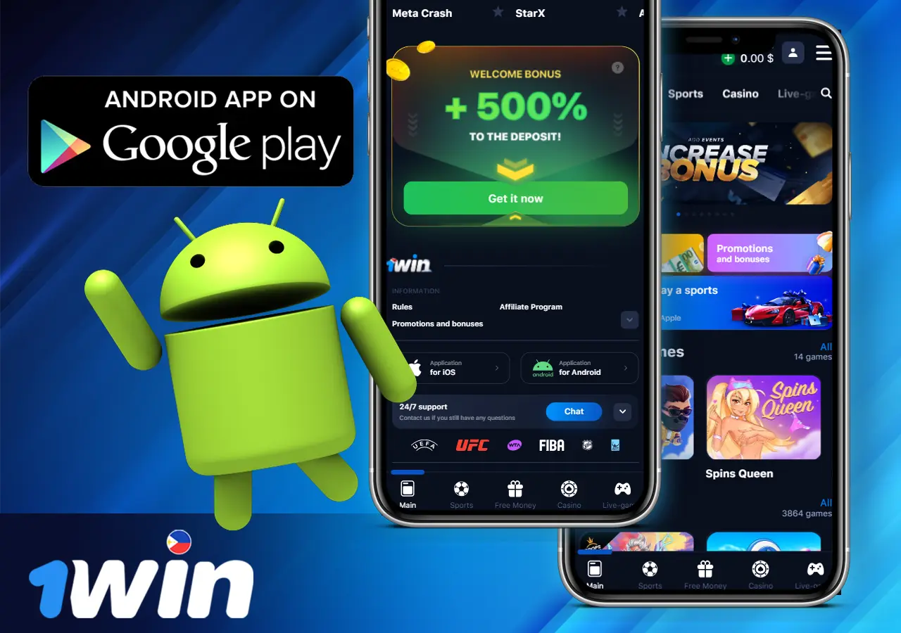 1win mobile app for android