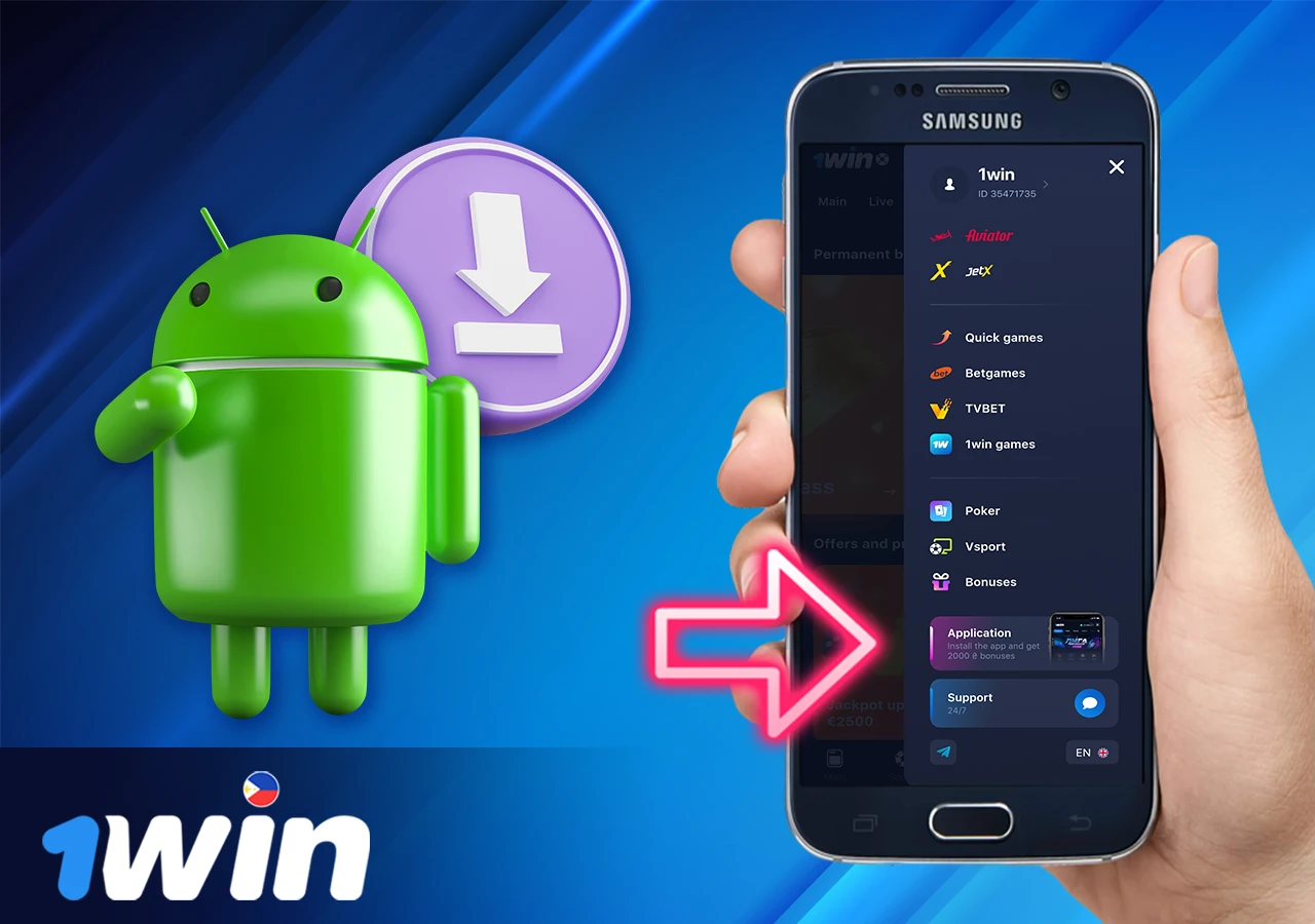 1Win App for android
