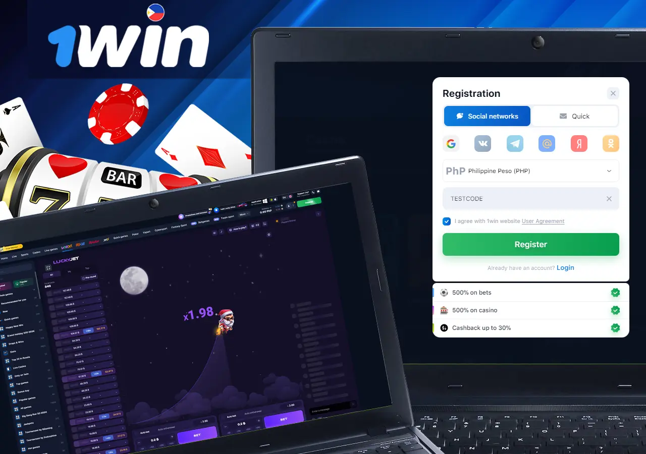 How to register and play at 1Win Casino