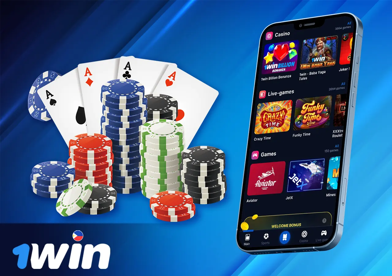 Casino app with 1Win games