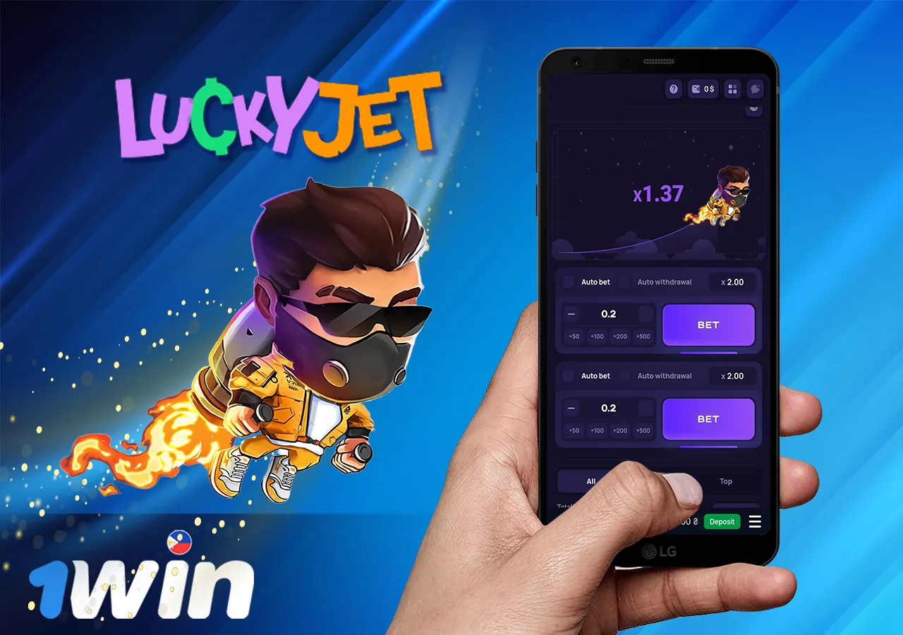 lucky jet game in the app